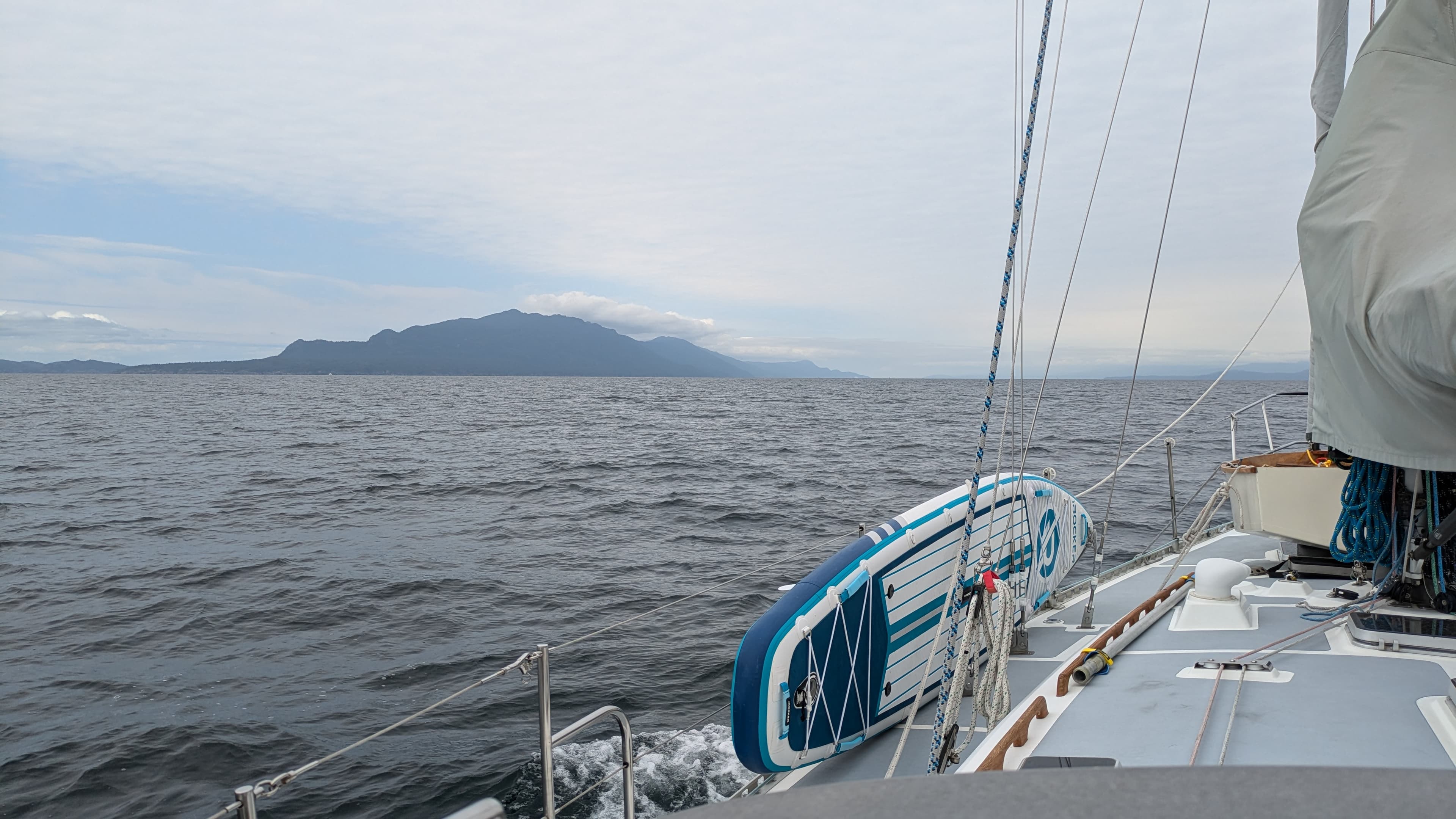 Sailing on to Canada!